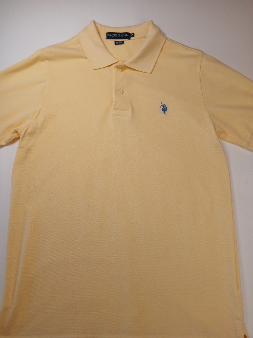 U.S. Polo Assn. Men's Classic Polo Shirt - Light Yellow